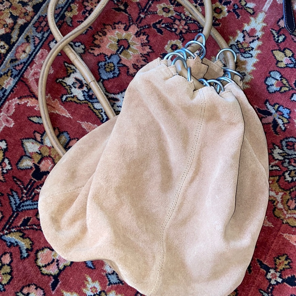 Urban Outfitters suede backpack shoulder bag/purse